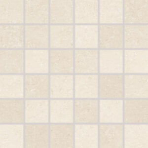 BASE mozaika set 30x30 cm 5x5 jasnobeżowa DDM06431 gładki-z reliefem mat