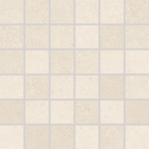 Mozaika Rako Base 5x5 set 30x30 DDM06431 BASE mozaika set 30x30 cm 5x5 jasnobeżowa DDM06431 gładki-z reliefem mat