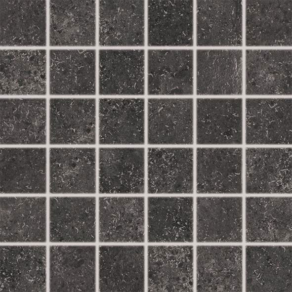 Mozaika Rako Base 5x5 set 30x30 DDM06433 BASE mozaika set 30x30 cm 5x5 czarna DDM06433 e-kafelek