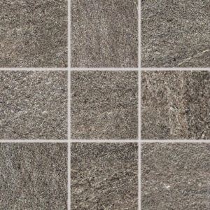 QUARZIT płytka ceramiczna wysokospieczona 10x10 brązowa DAR12736 mat