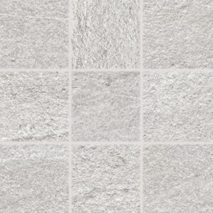 QUARZIT płytka ceramiczna wysokospieczona 10x10 szara DAR12737 mat