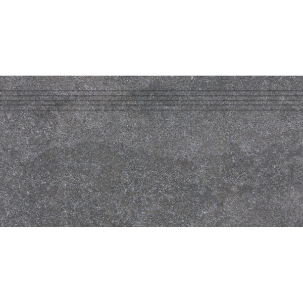 Płytki schodowe Rako Kaamos 30x60 DCPSE588 sklep hermann KAAMOS płytka schodowa 30x60 czarna DCPSE588