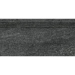 QUARZIT płytka schodowa 30x60 czarna DCVSE739