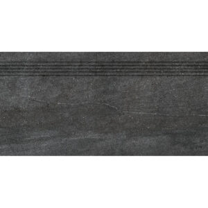 QUARZIT płytka schodowa 40x80 czarna DCP84739 gładki