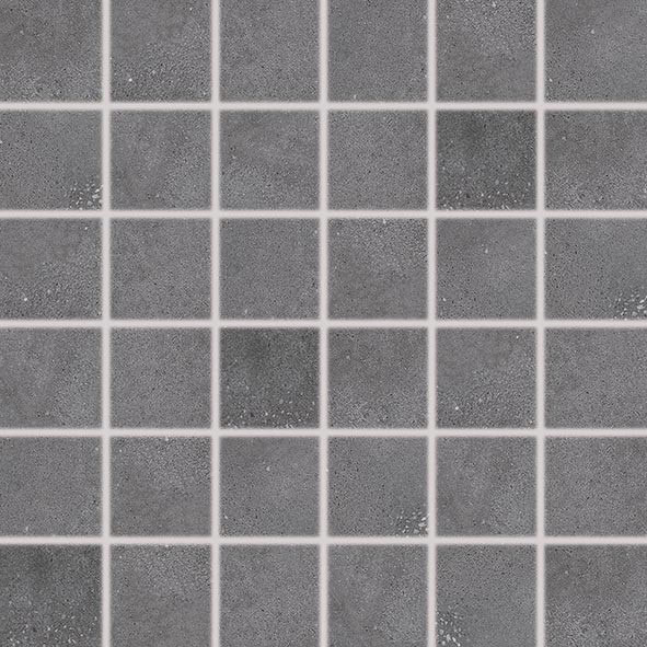 Mozaika Rako Betonico 5x5 set 30x30 DDM06792 Mozaika Czarna Betonico 5x5 set 30x30 DDM06792 e-kafelek
