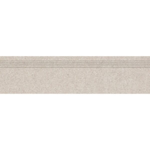 Beżowe Płytki schodowe Rako Block 30x120 DCPVF784