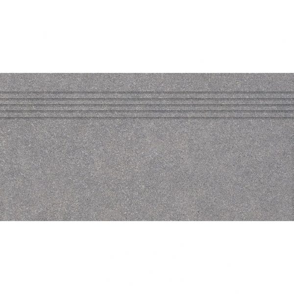 Stopnica Ciemnoszara Rako Block 30x60 DCPSE782 e-kafelek