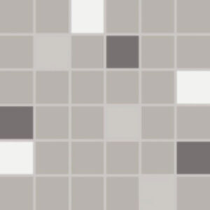 CONCEPT PLUS mozaika set 30x30 cm 30x30 szara mix WDM05010 szkliwiona błyszcząca