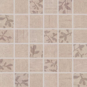 TEXTILE mozaika set 30x30 cm 30x30 beżowa mix WDM05102 szkliwiona matowa e-kafelek