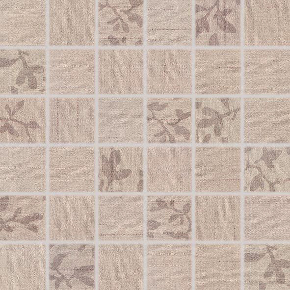 Mozaika Rako Textile 5x5 set 30x30 WDM05102 TEXTILE mozaika set 30x30 cm 30x30 beżowa mix WDM05102 szkliwiona matowa e-kafelek