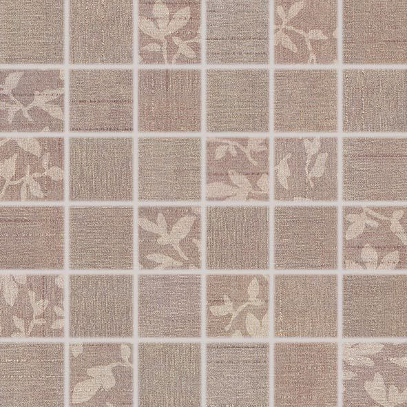 Mozaika Rako Textile 5x5 set 30x30 WDM05103 TEXTILE mozaika set 30x30 cm 30x30 brązowa mix WDM05103 szkliwiona matowa e-kafelek
