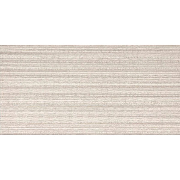 TEXTILE inzerto 20x40 kość słoniowa WITMB037 szkliwiona matowa e-kafelek