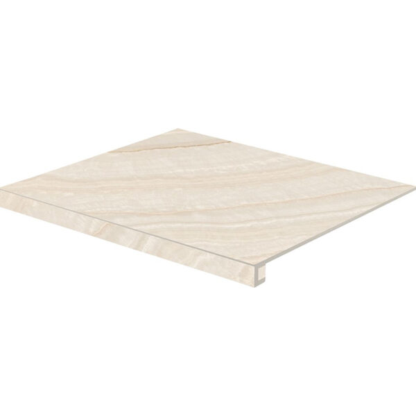 Kształtka schodowa Rako Onyx 53x60 DCG65835 schodowa kształtka ciemny beż 60x53 e-kafelek