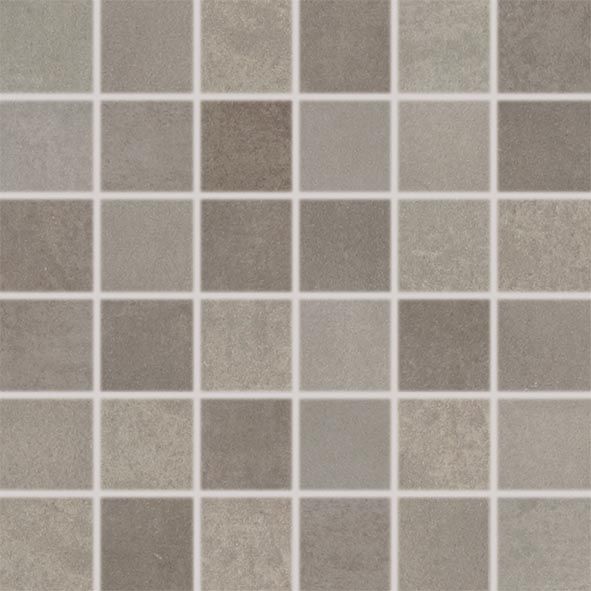 Mozaika Rako Extra 5x5 set 30x30 DDM06721 brązowoszara mozaika gładka mat