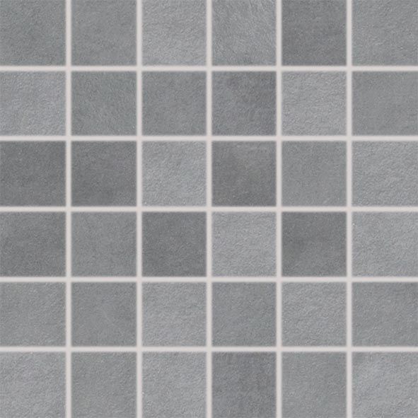 Mozaika Rako Extra 5x5 set 30x30 DDM06724 ciemnoszary gres mozaika e-kafelek