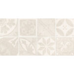 płytka ścienna patchwork kość słoniowa beż
