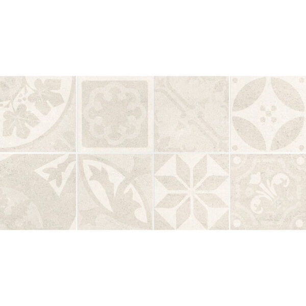 Płytki Rako Extra 20x40 WADMB220 płytka ścienna patchwork kość słoniowa beż