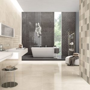 płytki beżowe jak marmur Panaria Moon Beige