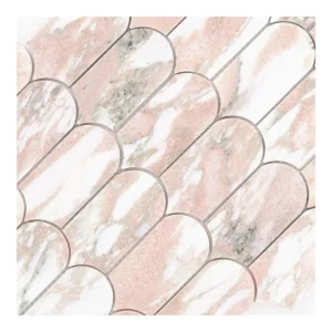 Mozaika kamienna Raw Decor Aurora Marble Rose Poler 33,1x27 RMR02LPS - obrazek 3
