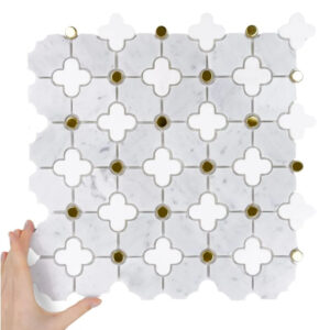 Mozaika Raw Decor Imperial Marble Poler 32x32 RMRBL1 - obrazek 3