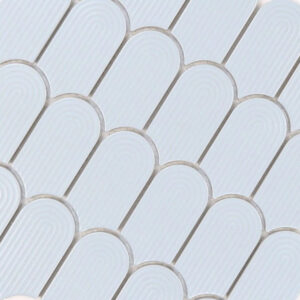 Mozaika Raw Decor Wave Baby Blue 28,8x29,75 LANM mat - obrazek 3