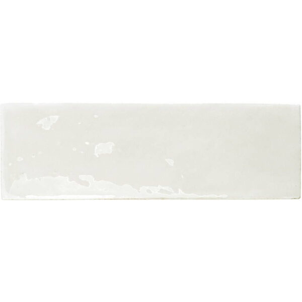 Cegiełka popcorn biała gloss połysk