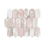 Raw Decor Aurora Marble Rose Poler 33,1x27 mozaika kamienna dekoracyjna