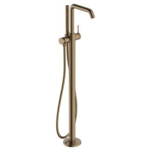 Bateria wannowo-prysznicowa wolnostojąca Hansgrohe Tecturis S brąz szczotkowany 73440140