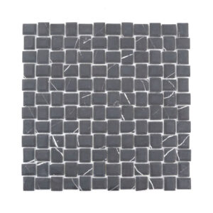 Mozaika Raw Decor Cube Marble Nero 29,4x29,4 RG-CMNM mat