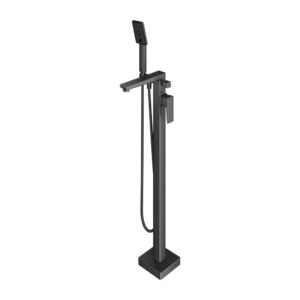 Bateria wannowa wolnostojąca Omnires Parma grafit szczotkowany PM7433GR